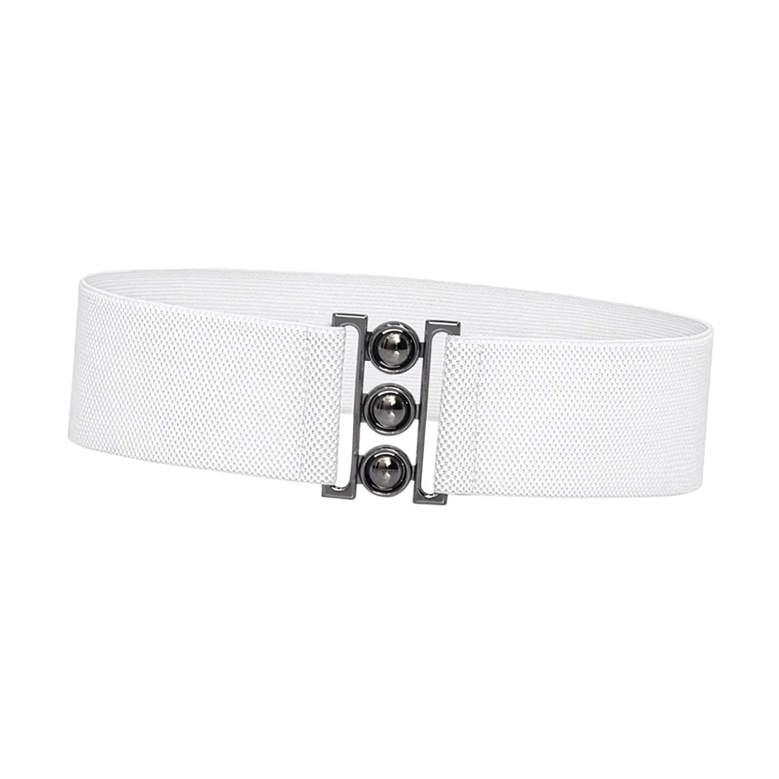 Women Elastic Waist Belt Stylish Wide Waist Belt Simple Decoration Girdle Lady Cinch for Party Street Dating Travel Commuting