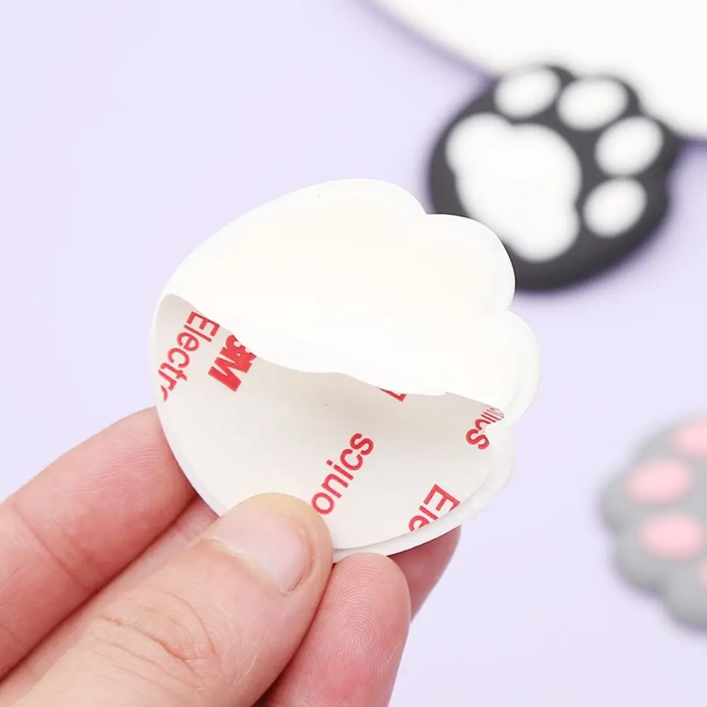 2Pc Cartoon Silicone Door Stopper Crash Pad Wall Protector Decor Cat Claw Door Stops Handle Bumper Guard Anti-slip Shockproof door stopper silicone door stopper door stopper bumpers silicone rubber bumpers