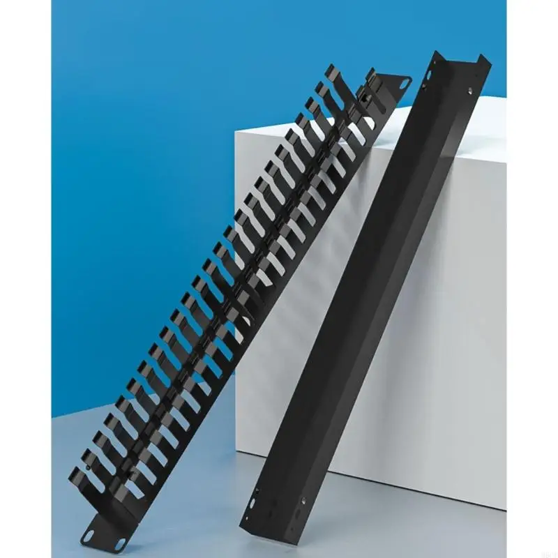M6CF Modular Distribution Frame with 24 High Performance Gold-plated UTP CAT6A Keystone for Structured Cabling