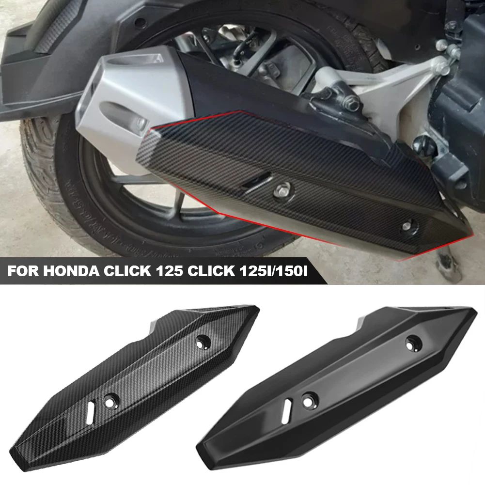 Copritubo Di Scarico Moto Cowl Per Honda Click 125I / 150I Click Game Changer V2 Protezione Moto Protezione Scudo Termico