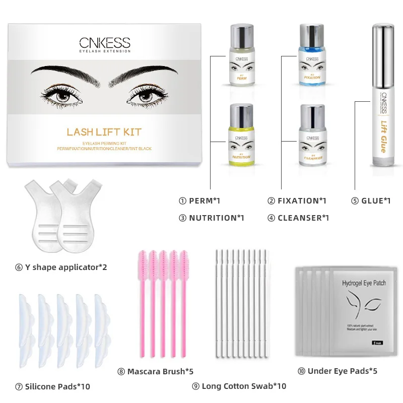 Brow and Lash Lift and Tint Kit Professional Brow Lamination Eyelash Lifting Perming Lashes Dye Eyes Makeup