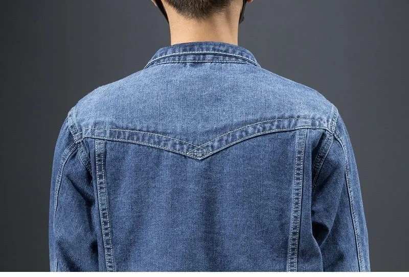 Jaqueta jeans outono inverno