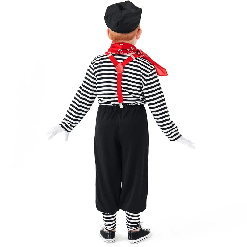 Halloween Children Cosplay Clown Stage Costume Performance Show Festival Performance Costumes