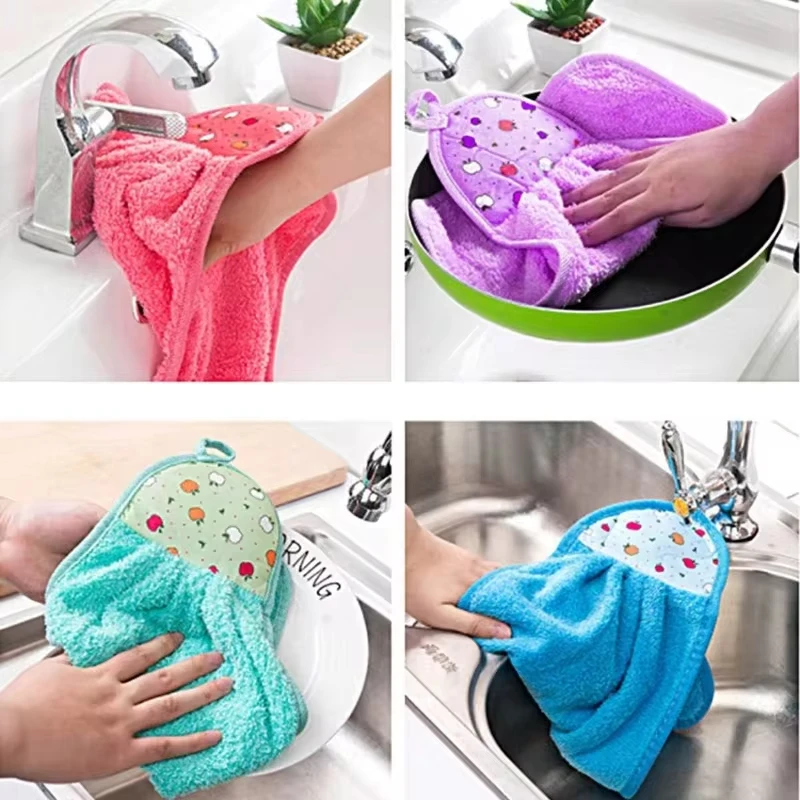 Description Picture 4 of item2PCS / 4PCS  Handing Towel Sets Soft Hand Towel for Home Absorbent Quick Drying Towels