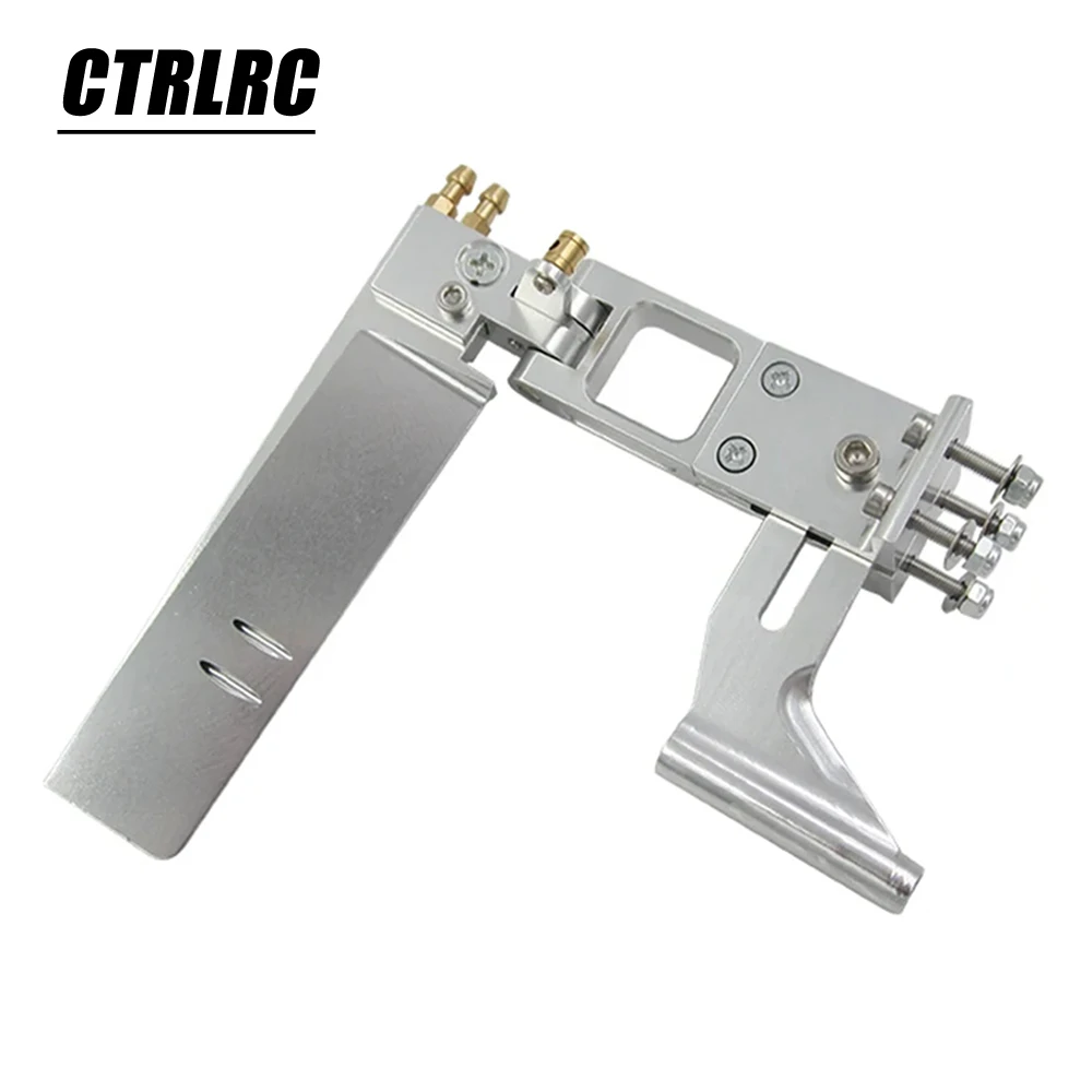 

RC Boat Aluminum Alloy 110mm Water Absorbing Rudder Metal Suction Rudders with Tail 4MM Shaft Bracket for CAT RC Jet Boats Parts