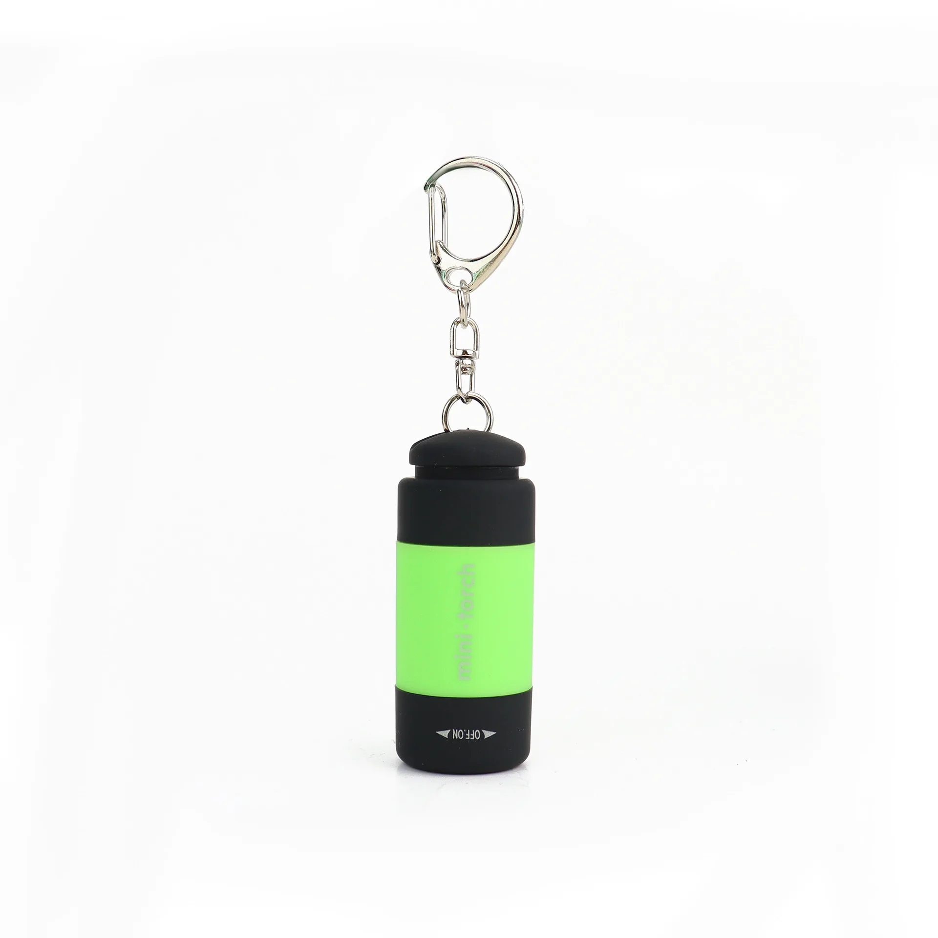 Micro LED Pocket Keychain Flashlight - USB Rechargeable, Waterproof, Ultra-Bright Outdoor Mini Light