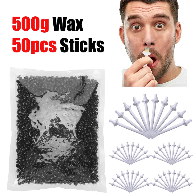Nase Wachs Sticks Nase Wachs Applikatoren Für Schmerzlose Nase Haar Entfernung Werkzeug Wachs Zubehör Bienenwachs Sicher 100PCS – Detail 15