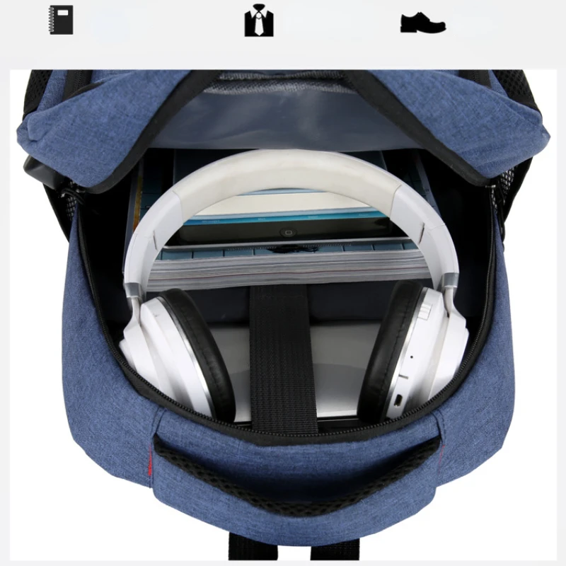 Waterproof Business Backpack Men's USB School Backpacks 16 Inch Laptop Backpack Large Capacity Bagpacks for Men Back Pack Bags 2
