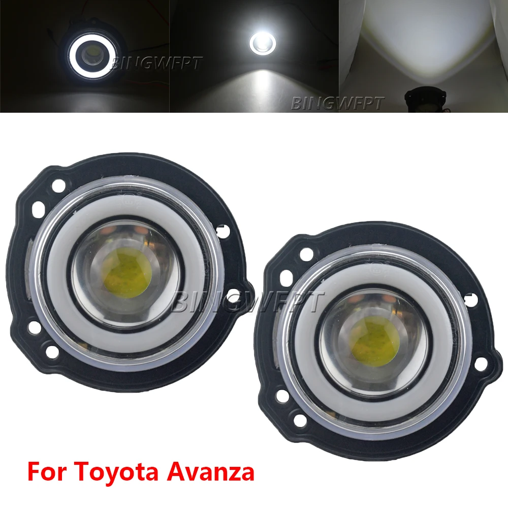 

2 шт., противотуманные фары «ангельские глазки» для Toyota Avanza 2012 2013 2014 2015 2016 2017