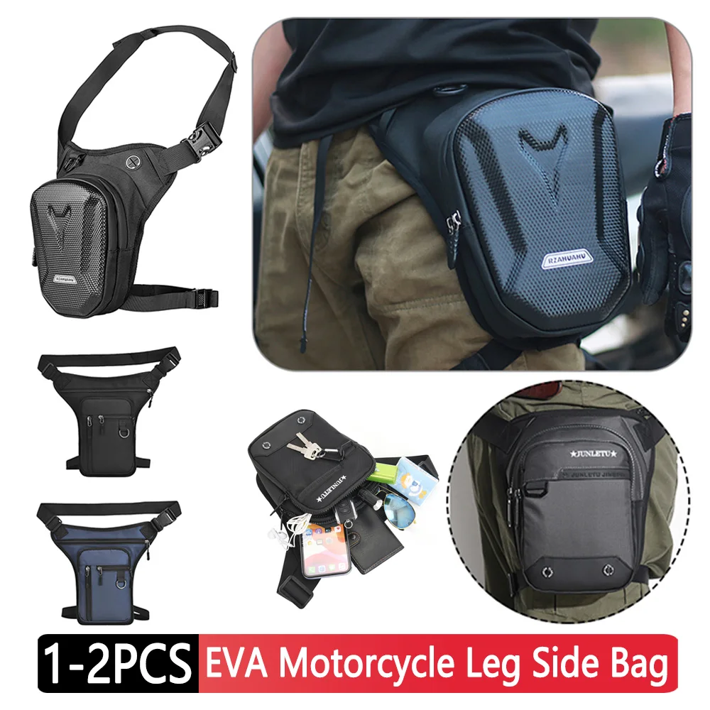 Waterproof Oxford Drop Leg Bag For Men - Motorcycle Riding & Outdoor Tactical Fanny Pack