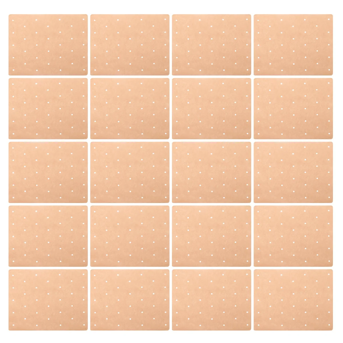 

Parchment Lined,100 Piece Perforated Square Liner for Ninja Foodi Grill 5 in 1 AG301 Dual