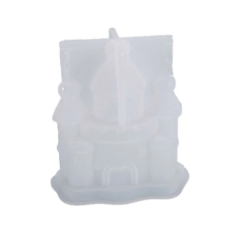 

Exquisite Castle Resin Molds Epoxy Casting Fairy Land Mold Silicone Soap Jewerly Making Mould DIY Art Craft Home Decor