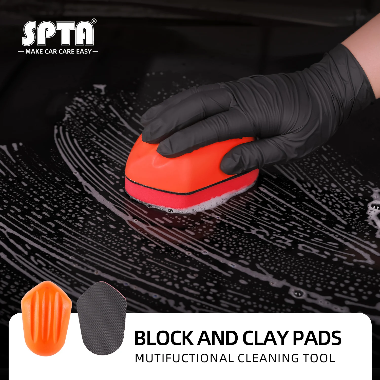 SPTA 3Pcs Car Wash Magic Clay Bar Super Auto Detailing Cleaner Tools  Vehicle Washing Mud Kit Car Styling - AliExpress