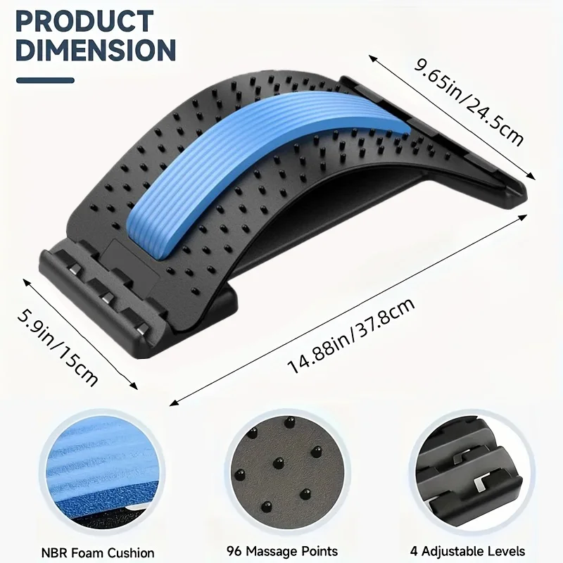 Lumbar Stretching & Spine Massager 2
