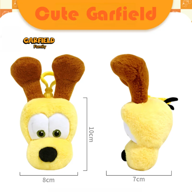 Peluche Garfield - Poupée En Peluche Chat Orange - Taille 25 Cm - Matière Douce - Cadeau Enfant, Fan De Dessin Animé