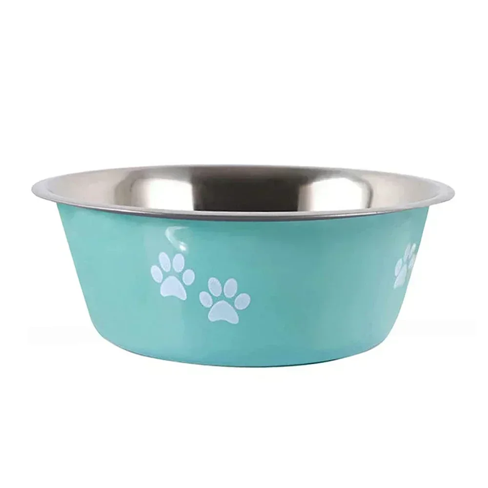 Elevated Stainless Steel Bowls for Medium and Large Dogs - Cute Design