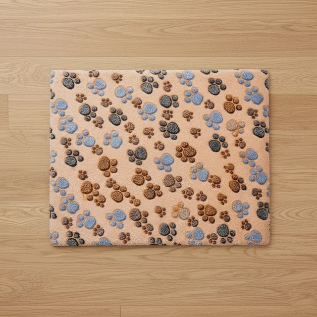 Self Heating Pet Bed Mat Winter Warm Dog Cat Blanket Soft Thermal Pads Non-slip Bottom Washable Mattress for Small Large Dogs 2