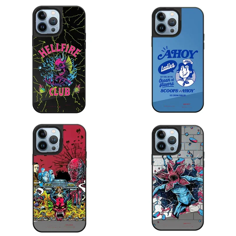 

Monster Mirror Surface Phone Case Cover for IPhone 14 13 12 11 15 Pro Max Case for IPhone 15 Pro Max