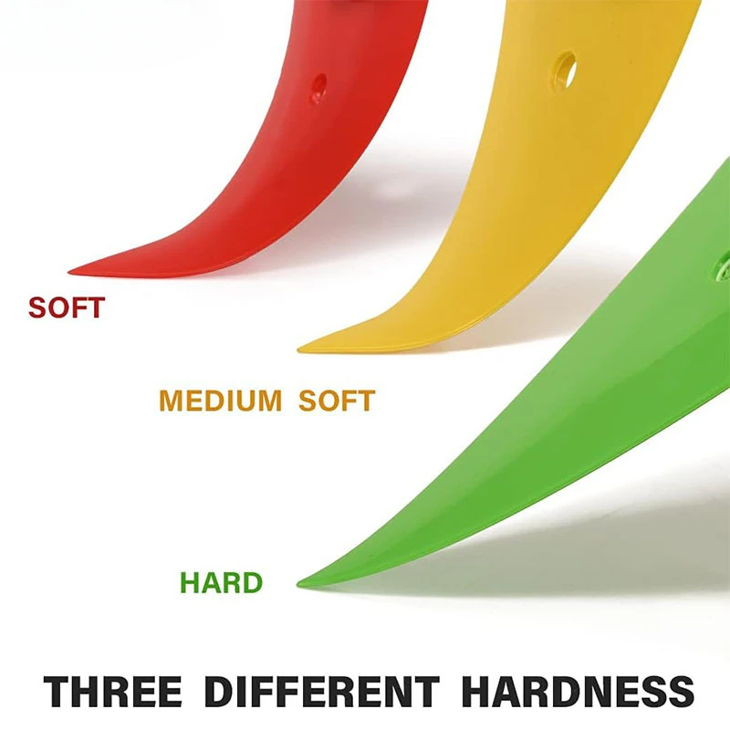 1Pc Vinyl Wrapping Corner Reach Scraper Carbon Film Wrap Squeegee Window Tinting Cleaning Tool Car Styling Accessories car wrapping tools vinyl squeegee automotive film tools