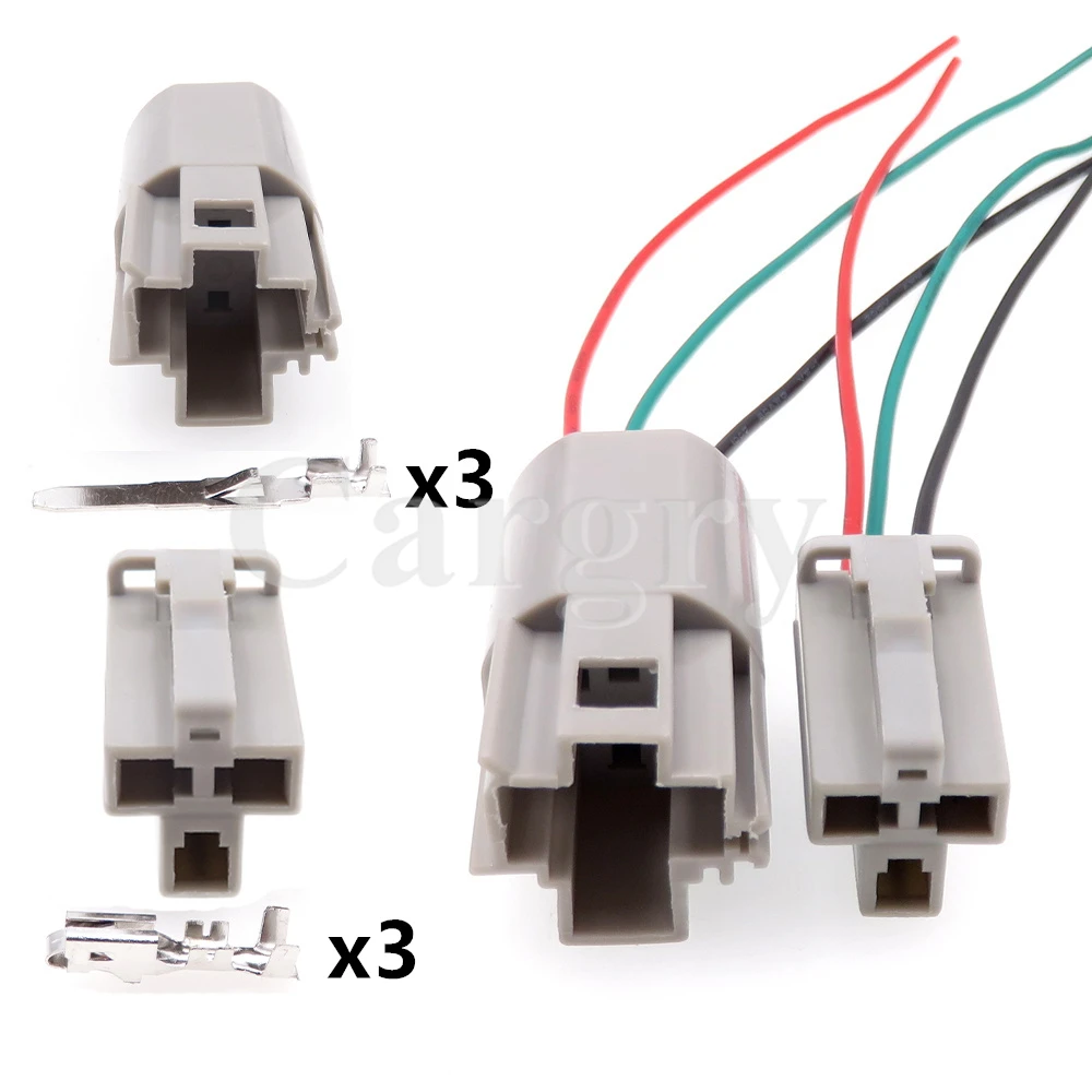 

1 Set 3P 12176836 Auto Cigarette Lighter Wiring Harness Connector Car Starter Male Plug Female Socket Auto Parts