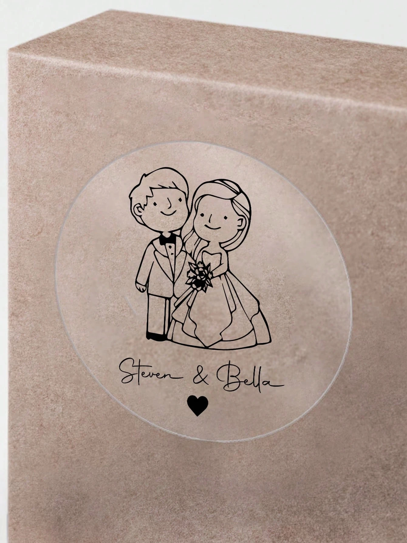 30/60/120/240 Stück personalisierte Hochzeitsbevorzugungsaufkleber, Leckerlibeutel-Aufkleber, selbstklebende Aufkleber für Hochzeitsfeiern, langlebig, ideales Geschenk – Detail 6
