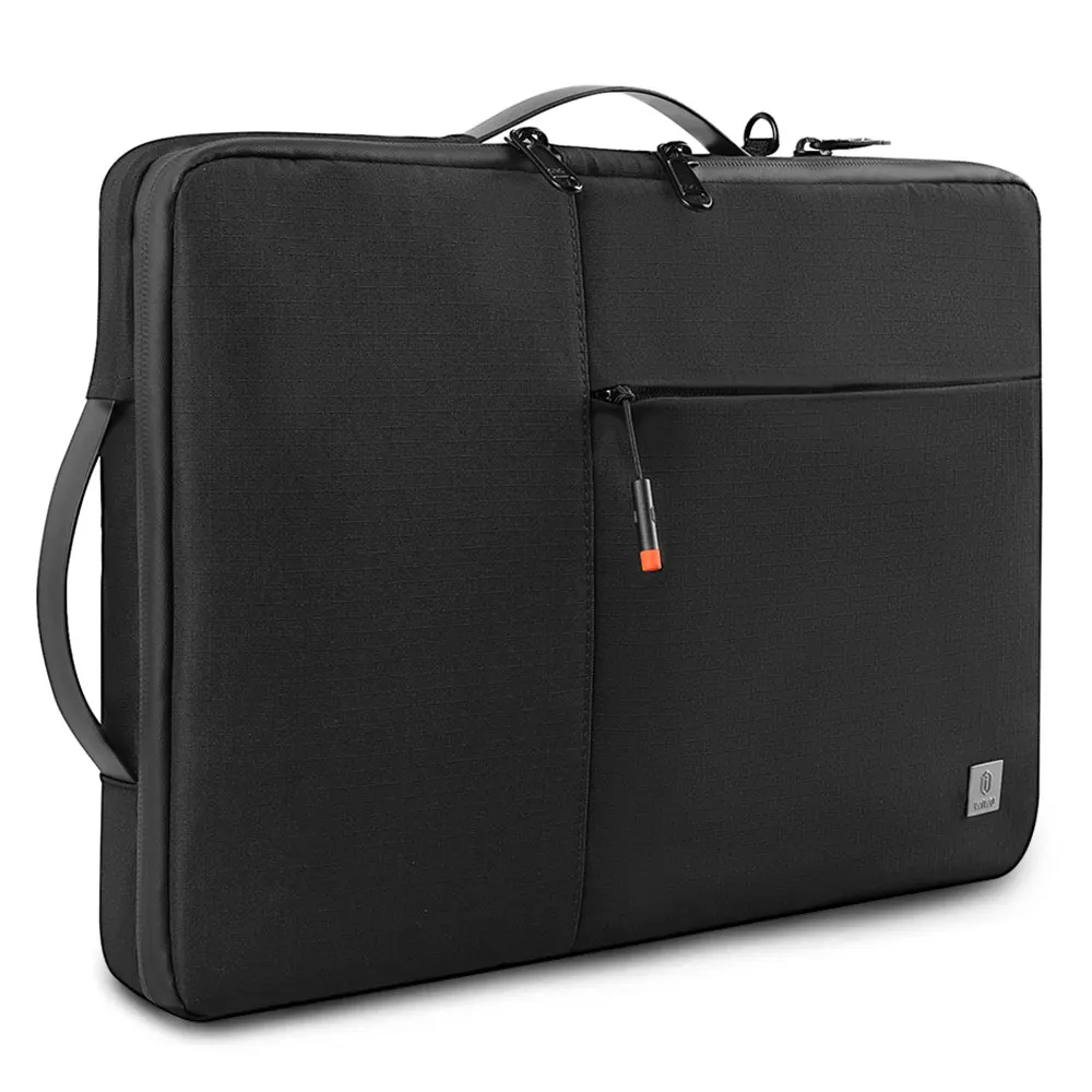 Wiwu Bolsa para Portátil 15.6 Dupla Camada Lidar com Bolsa para Macbook ar 13 Case à Prova Impermeável Água Náilon Portátil Manga para Macbook Pro 13