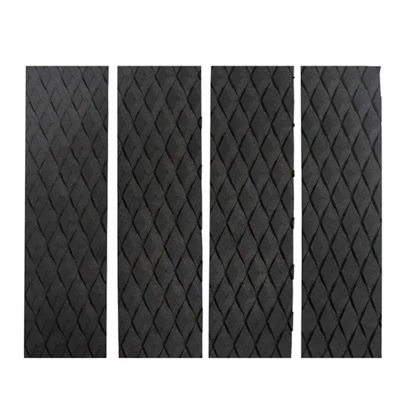 4PCS Surfboard Antislip Mat Surfboard Traction Pad Kayaks Antislip Traction Pad For Surfboard boat Accessories 31 X 8 Cm waterproof pu leather mouse pad gaming mouse pad simple solid color antislip computer desk accessories school office accessories