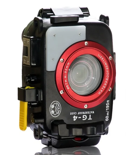 

Seafrogs 60 M/195ft Onderwater Duiken Camera Case Voor Olympus TG4 Camera 60 M/195ft TG4 Behuizing Waterdicht olympus Camera