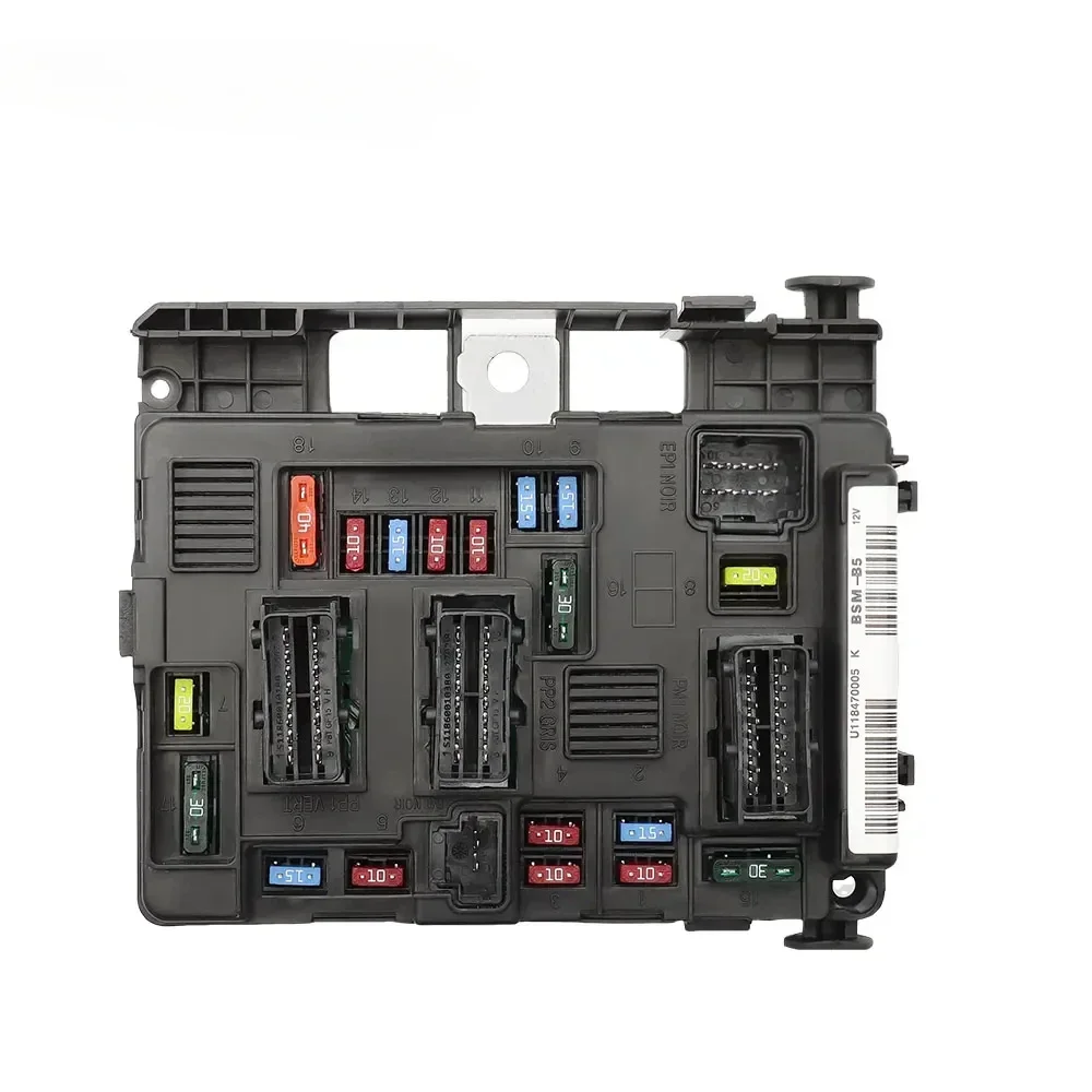 Car Fuse Box Module 9650618280 for Peugeot Partner 206 307 Citroen Xsara Berlingo Picasso C2 C3 C5 6500Y3 BSM B5 Accessories
