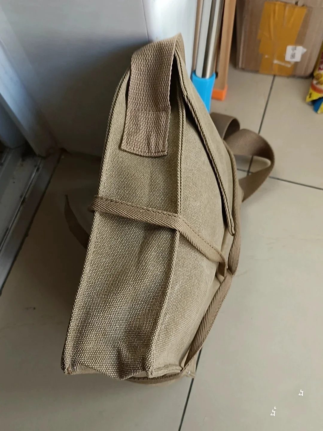 JAPANESE WWII GAS MASK BAG knapsack canvas