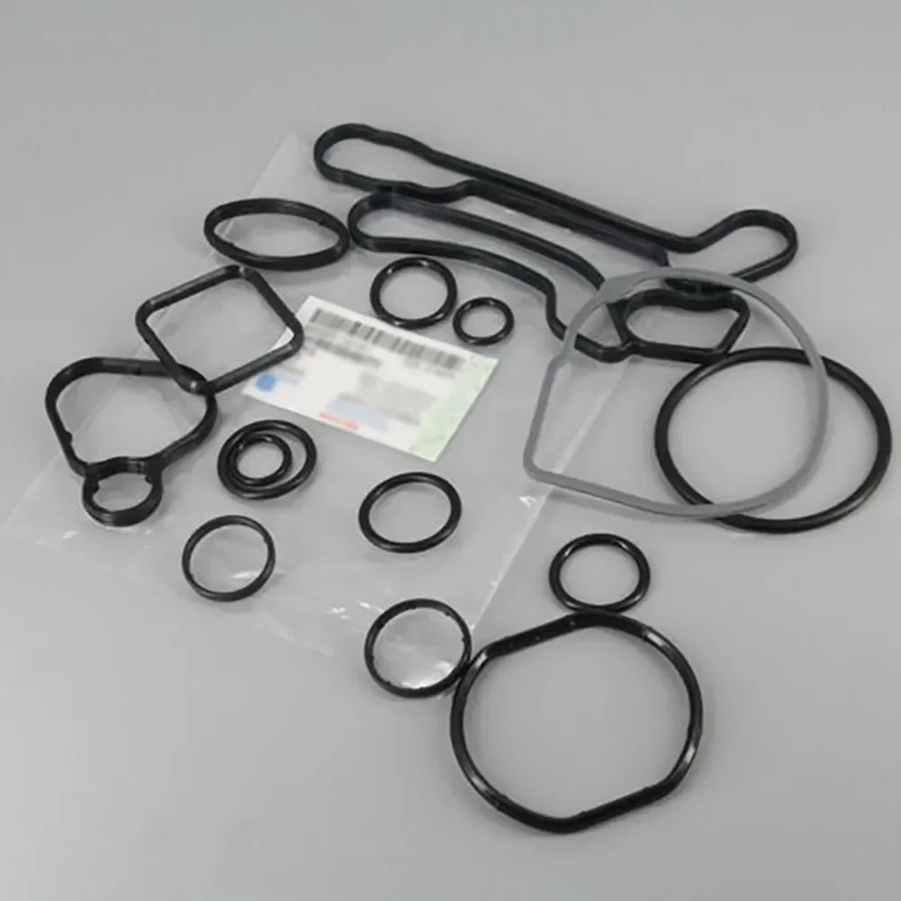 Engine Oil Cooler Gasket Seal Suit Oil Radiator Repair Kit oil cooler kit for Chevrolet Cruze Aveo