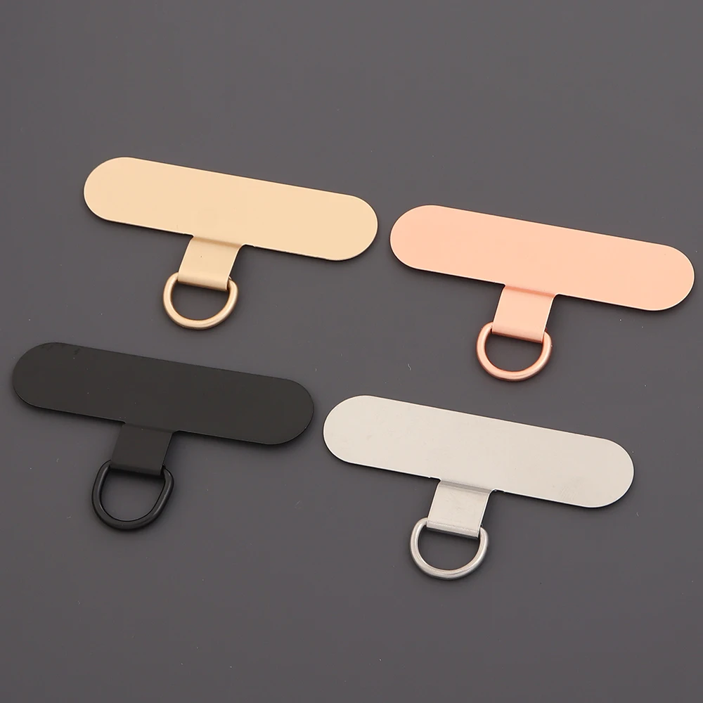 5-Piece Universal Stainless Steel Phone Tether Lanyard Set