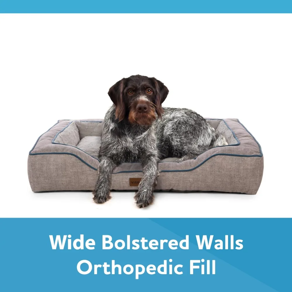 Bolstered Bliss Mattress Edition Dog Bed, Large, 36"x26", up to 70lbs