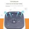 Anti-splash Water Bowl For Dogs 1L Large Capacity Drinker Drinking Bowls Dog Waterer For Puppy Cat Pet Accessories 3