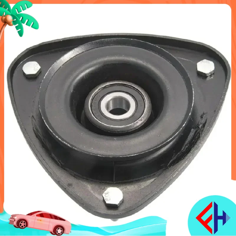 Shock Mount-L Front Febest SBSS-001 Silver -20320AJ001