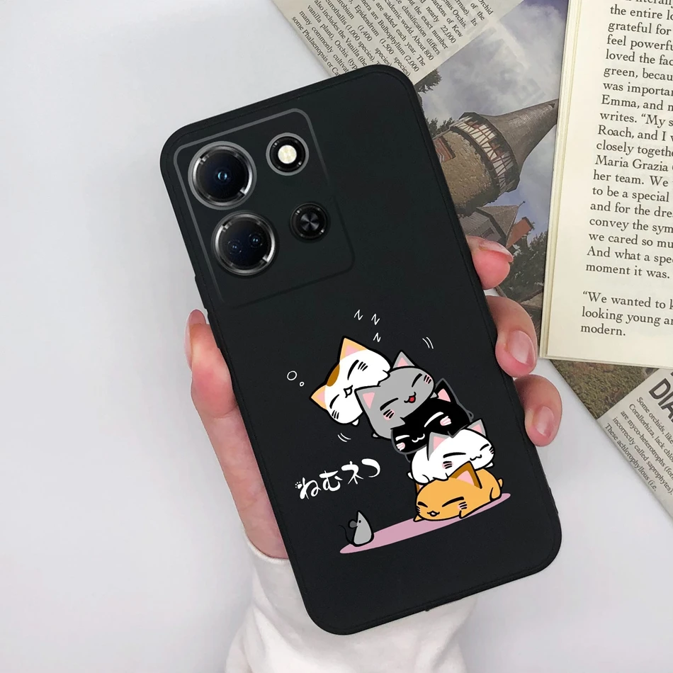 Cute Cartoon Soft Silicone Anti-Slip Phone Case Cover