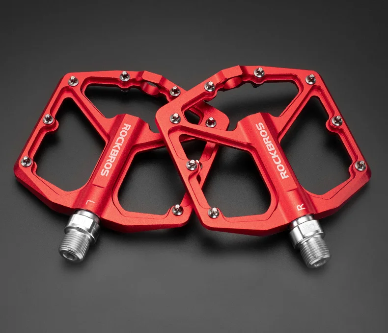 Bike Pedals Aluminum Alloy Anti-slip One-Piece Ultralight Sealed Bearing Cycling