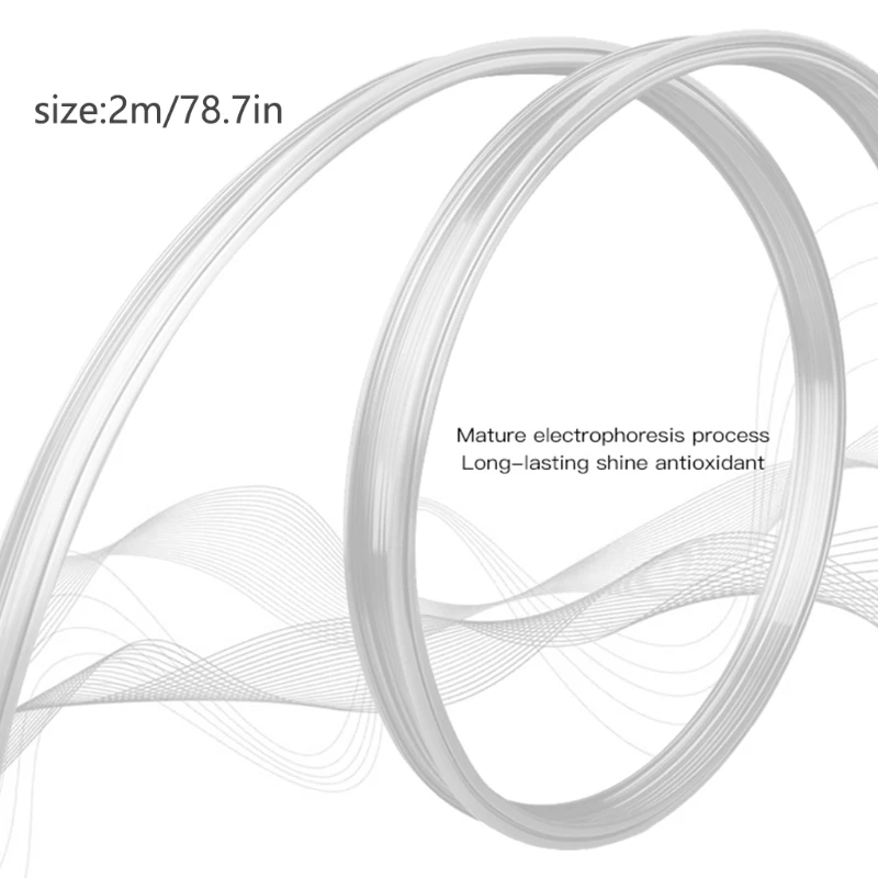 2m/78.74'' Wall Mount Curtain Rail Curved Curtain Track for L/U Shape Bay Window