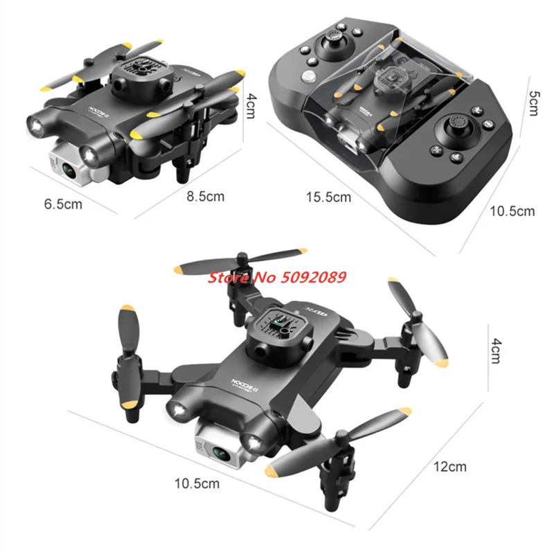 Mini Drones with 6K 8K HD Camera 8K Obstacle Avoidance Drone Optical Flow Positioning Foldable RC Quadcopter Toy Kid Toys Gifts - 6