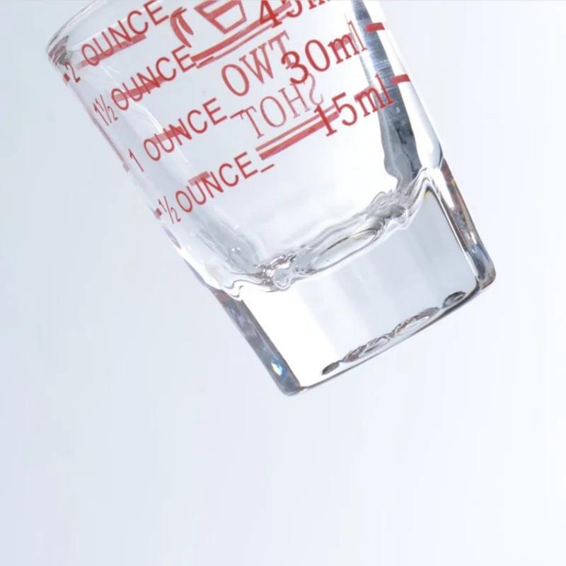 Shot Glass Cup 30ml/40ml/60ml Reusable Spirit Glass Ounce Graduated  Measuring Concentrated Espresso Coffee Cup Home Brewery - AliExpress 15