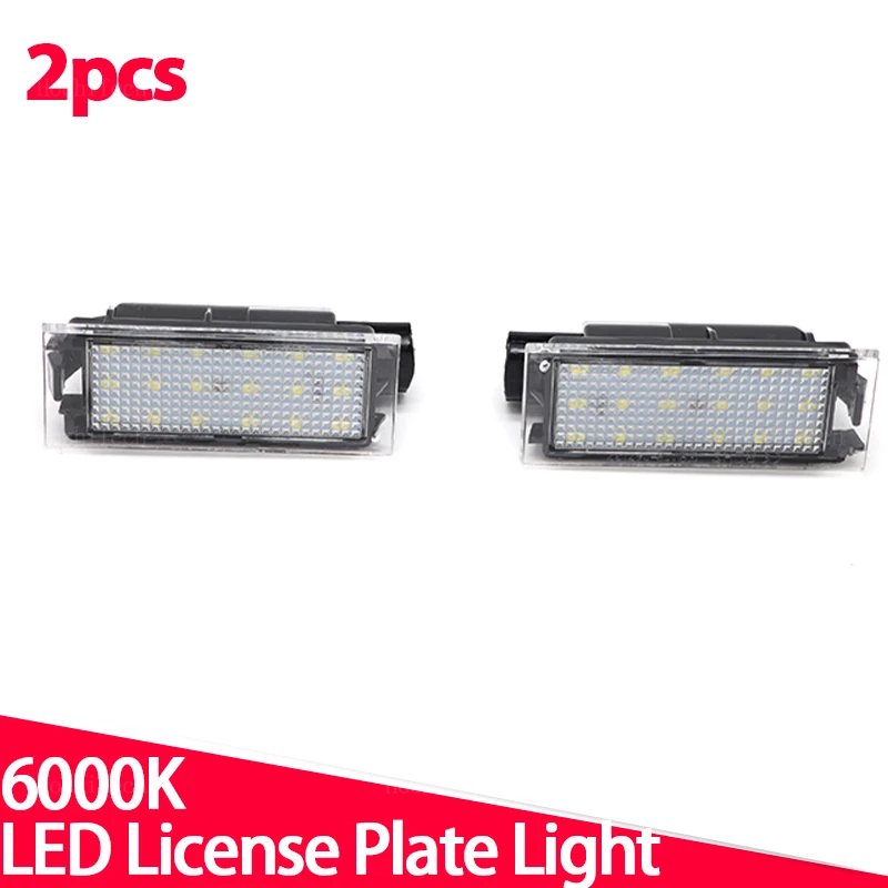 2 Pz Luce Targa Per Renault Megane 3 Clio Laguna 2 Megane 3 Twingo Master Vel Satis Led Lampada Luce Targa
