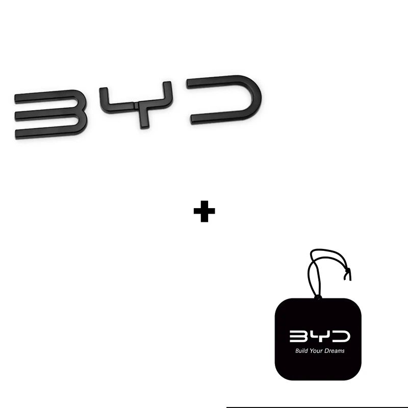 BYD Series Metal Car Logo Sticker BYD Atto 3 Yuan Plus Dolphin