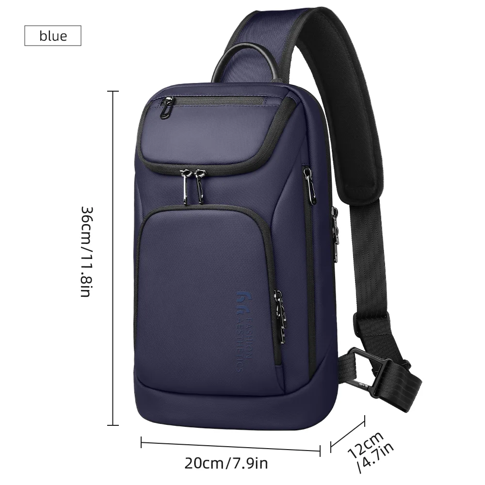 Heroic Knight Fashion Waterproof Men's Crossbody Messenger Bag