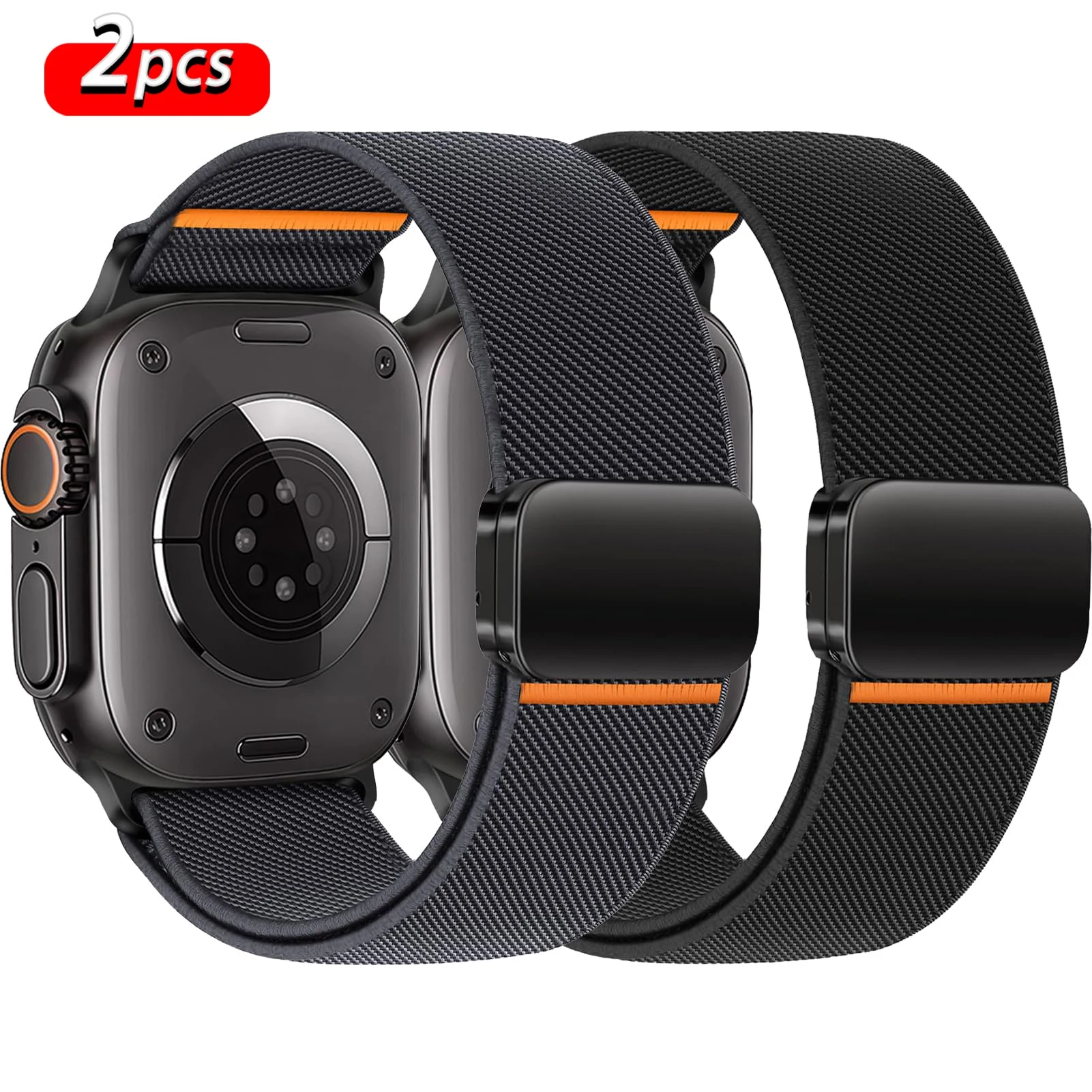 Magnetic Nylon Bracelet Strap