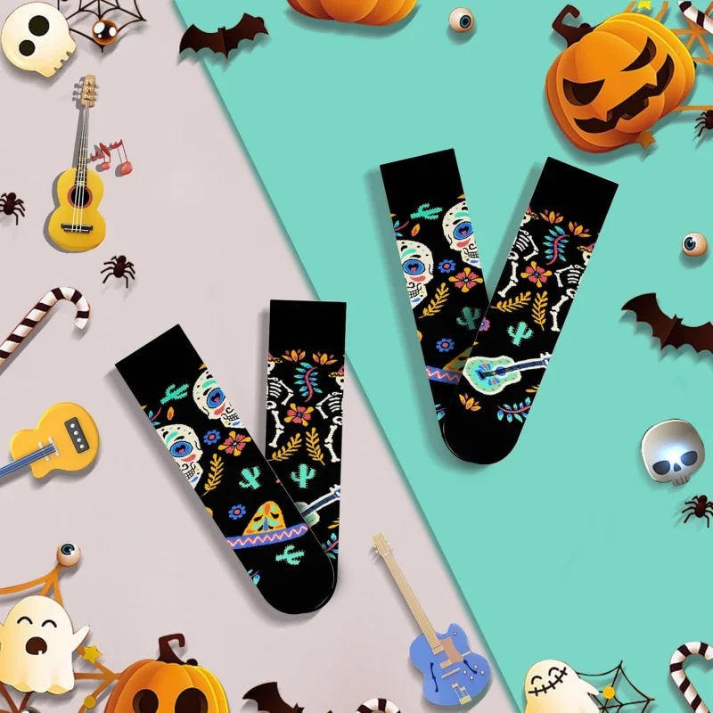 Cool and colorful patterned fun stockings are a novel gift for family and friends