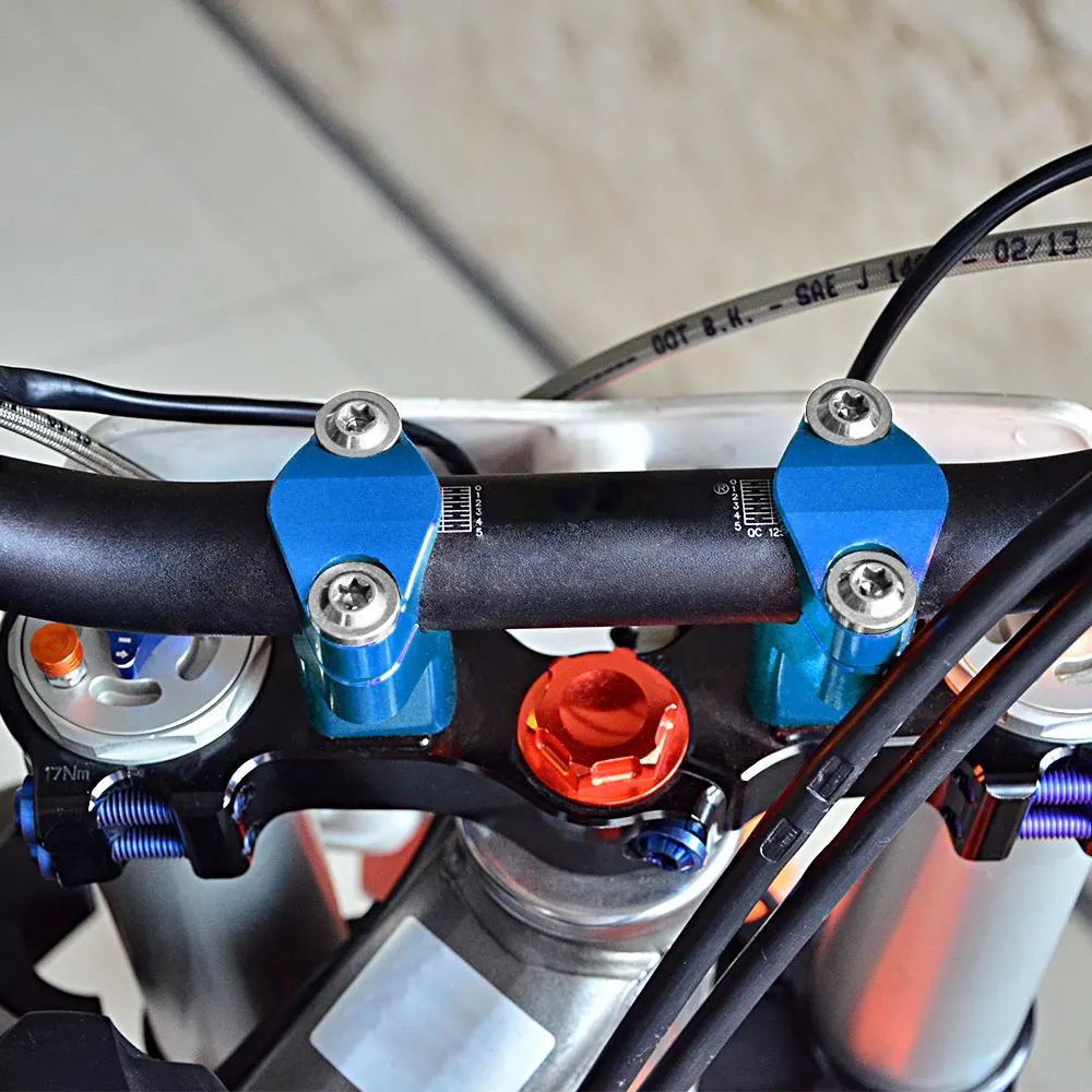 Für KTM 2005–2023 EXC 300 250 EXCF 350 XCW 300 52 mm Lenkerklemme Riser Montageklemme SX 125 SXF 250 SXF 450 XC XCF 2005–2015 – Detail 4