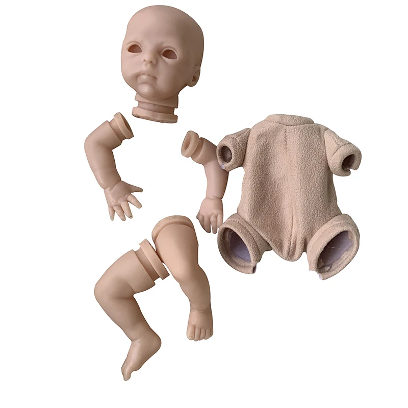 Kit mini bambola rinata da 10 pollici Nessa parti di bambola vuote fai da te kit muñeca reborn - immagine 2