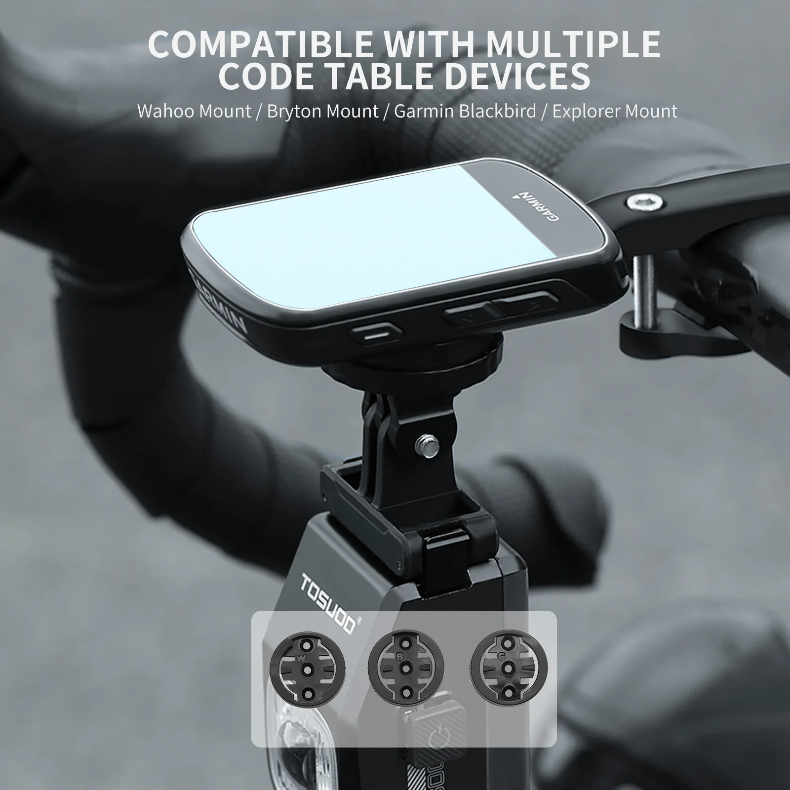 TOSUOD Bicycle Speedometer Bracket Lightweight Integrated Mount Extension - Image 5
