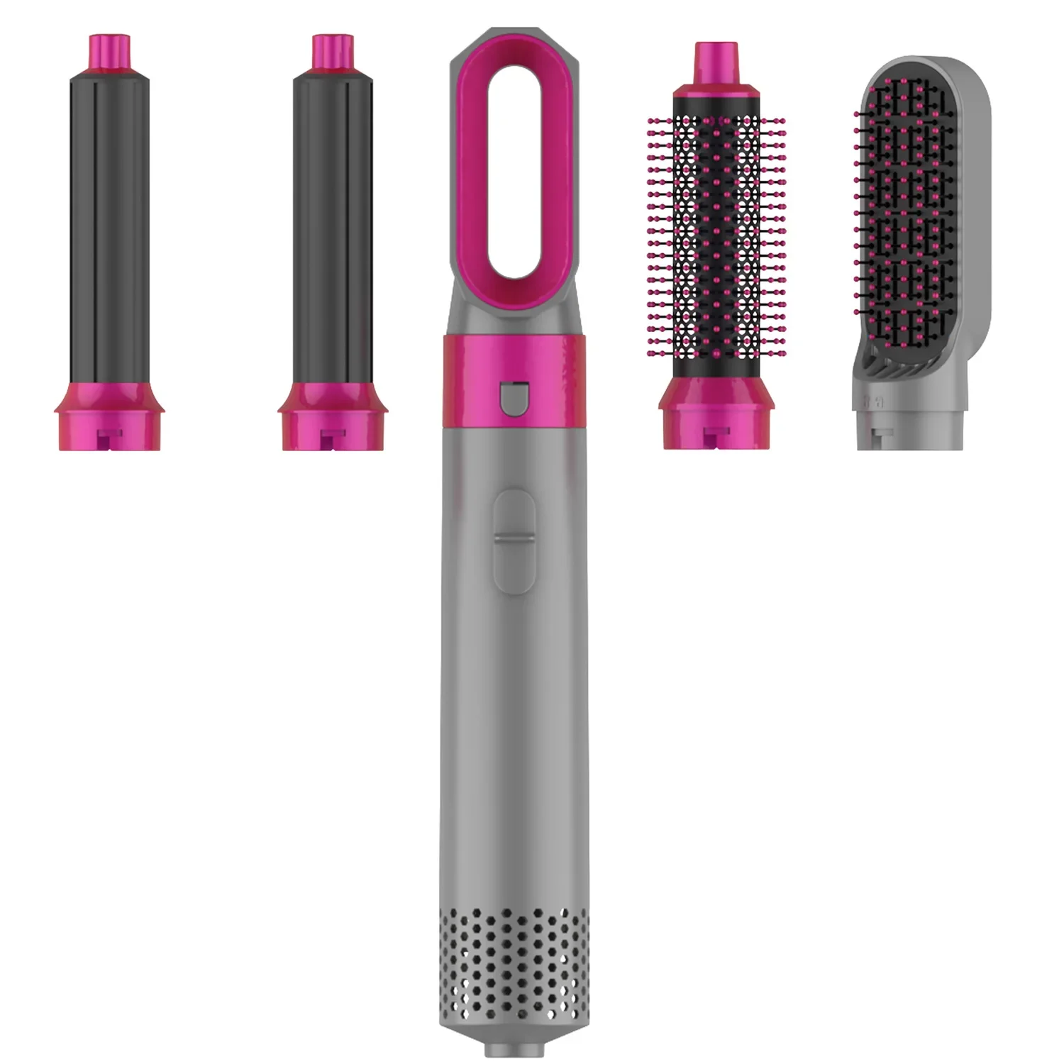 High-Speed Blow Dryer Five-In-One Hot Wind Comb Automatic Curling Rod Multifunctional Styling Comb Professional Hair Care Tool
