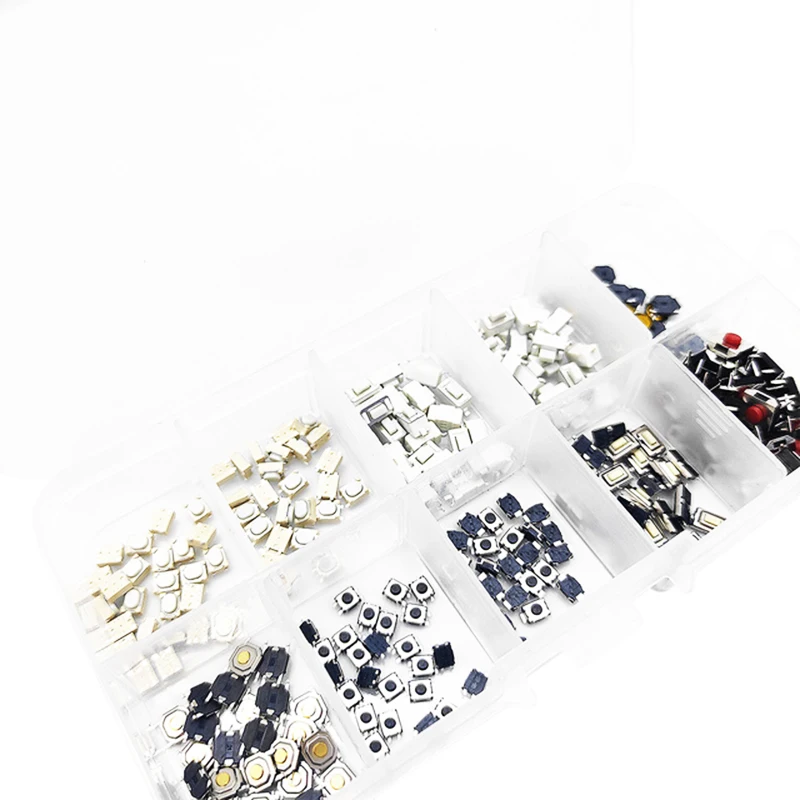 Assortimento Di Microinterruttori A Pulsante Tattile Ad Alta Precisione Per Telecomando Auto 250 Pezzi Con Scatola 95247101 - Foto 8